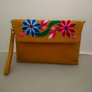 Beautiful embroidery clutch